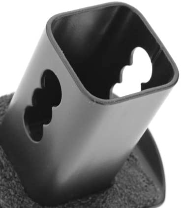 LFPartS Chrome Texas Star, Black Metal Hitch Cover