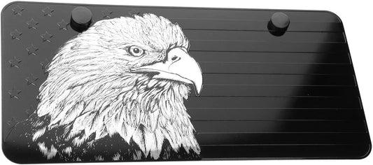 LFPartS USA American Eagle Metal Embossed License Plate