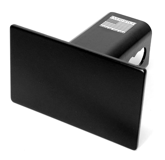 5x3 Blank Metal Hitch Cover (Black 5"x3")