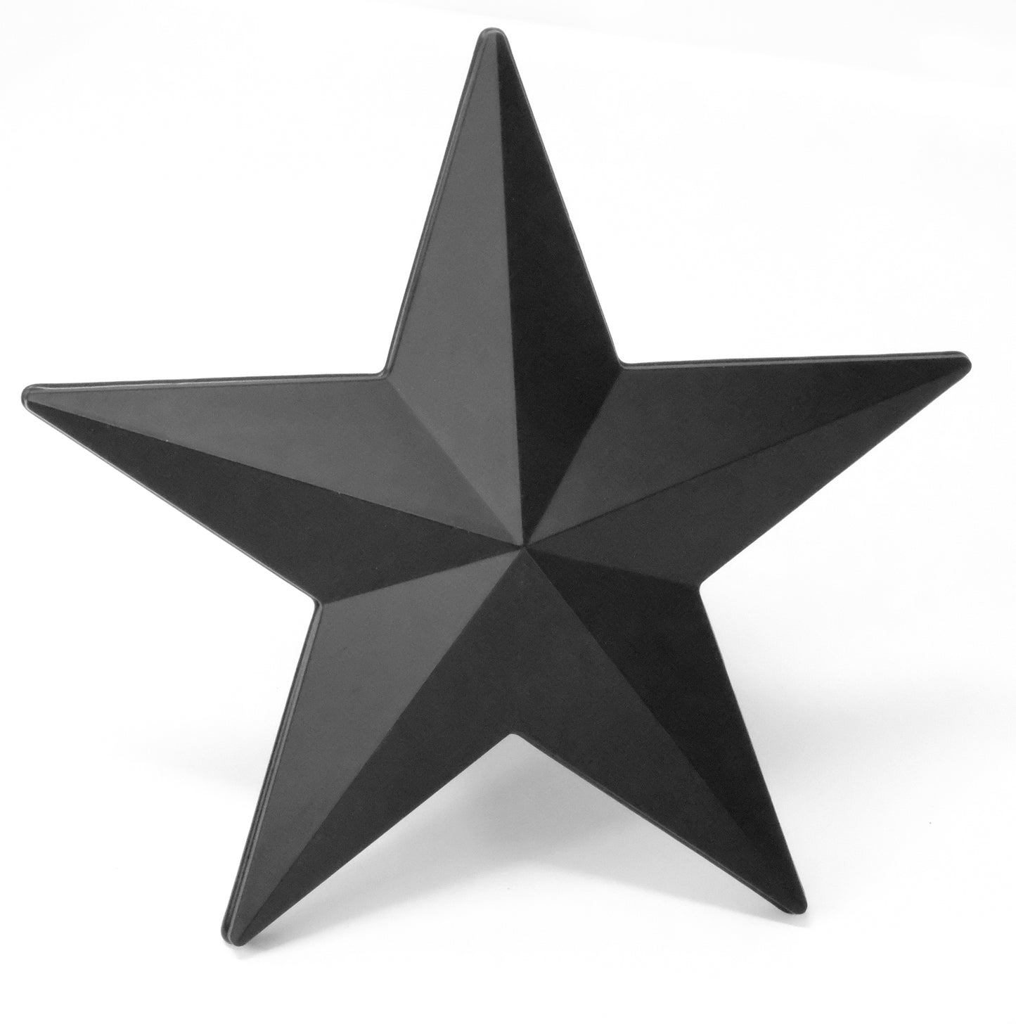 7" Texas 3D Five Point Star Metal Hitch Cover (Fits 2" 2.5" 3" Receiver, Black)