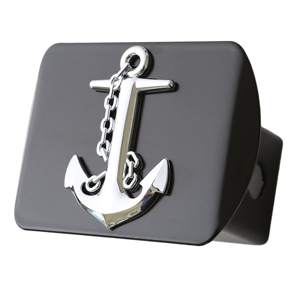 LFPartS Ship Anchor Metal Trailer Hitch Cover