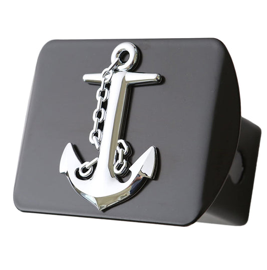 LFPartS Ship Anchor Metal Trailer Hitch Cover