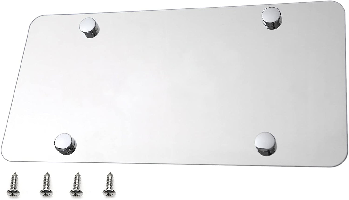 LFPartS Stainless Steel Plate  (12"x6" Chrome)