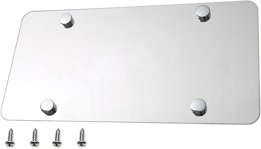LFPartS Stainless Steel Plate  (12"x6" Chrome)